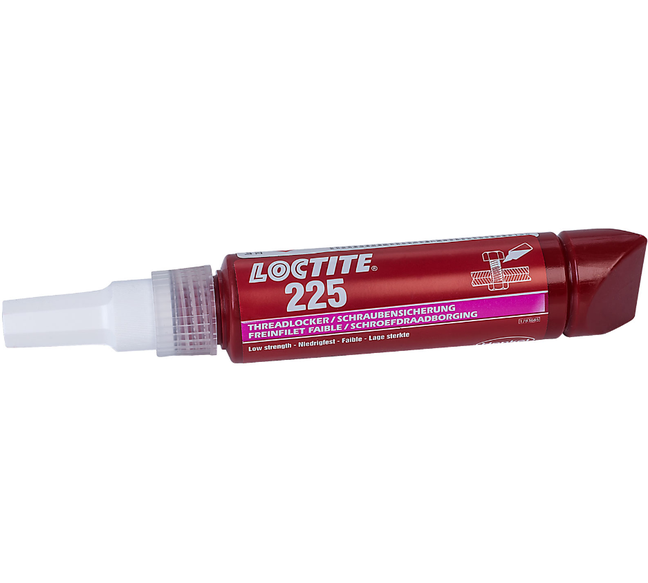 乐泰LOCTITE 225 低强度可拆卸型，模具顶丝与微调螺纹锁固 西安咸阳汉中延安现货