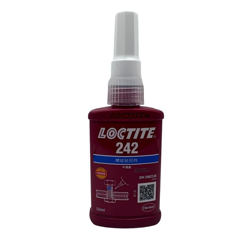 乐泰LOCTITE 242 中强度通用型，防松防漏，标准工具可拆卸 西安咸阳汉中延安现货