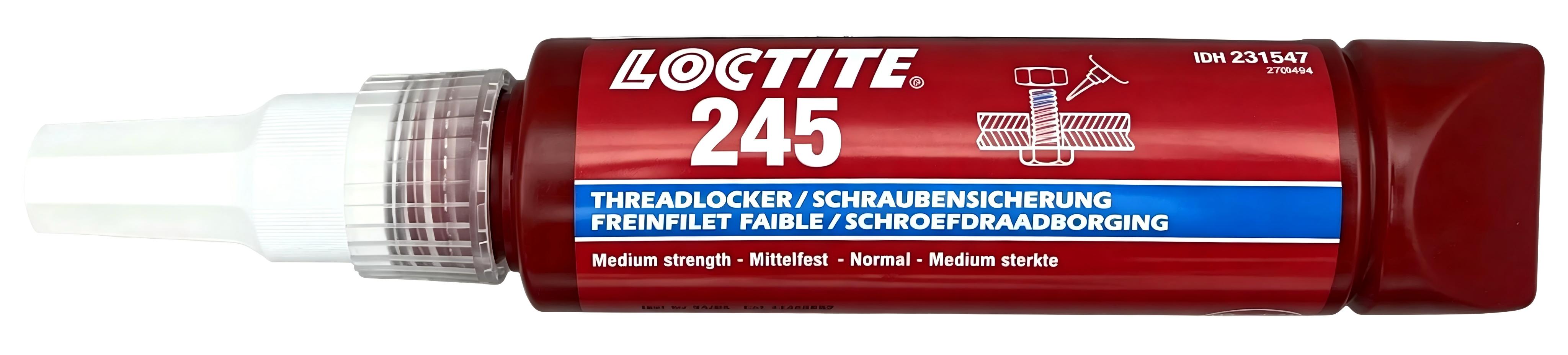 乐泰LOCTITE 245 中强度通用锁固剂，金属螺纹防松 西安咸阳汉中延安现货
