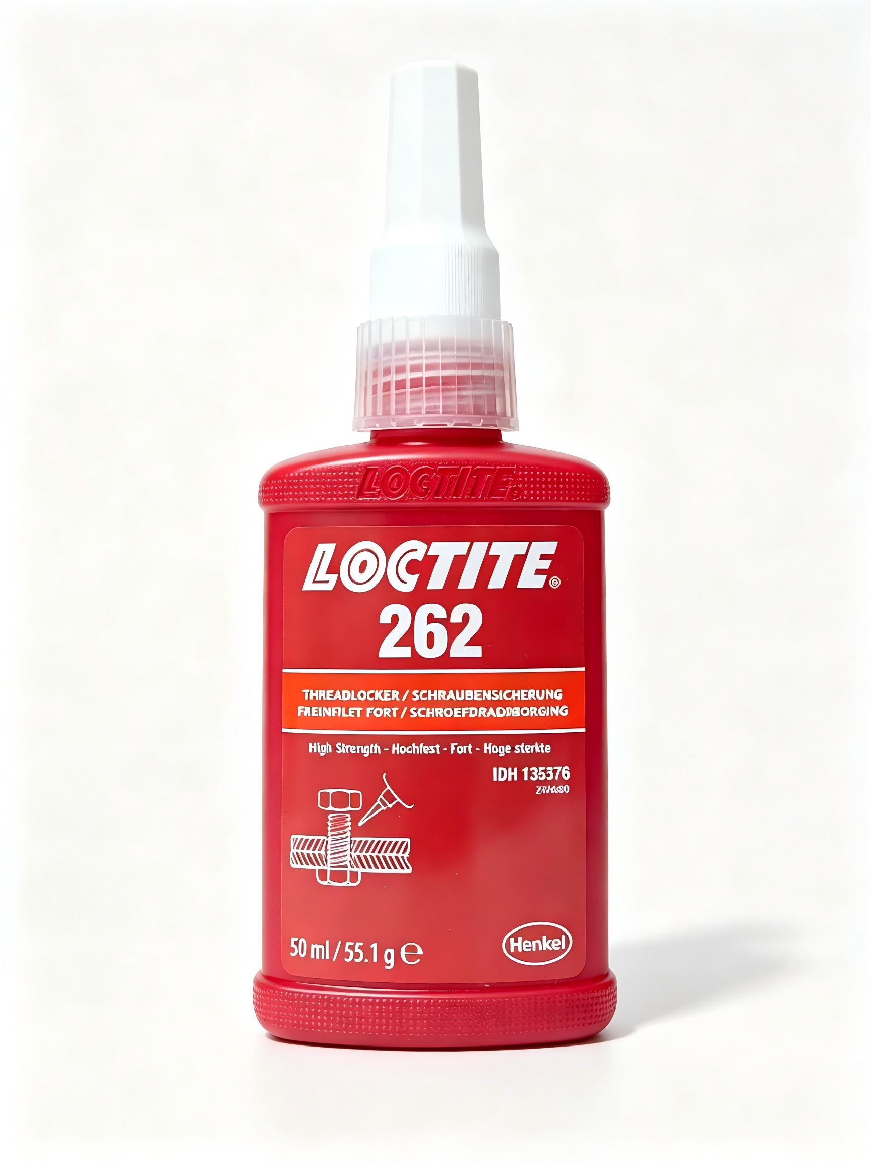 乐泰LOCTITE 262 高强度螺纹锁固剂，重载工况永久防松 西安咸阳汉中延安现货