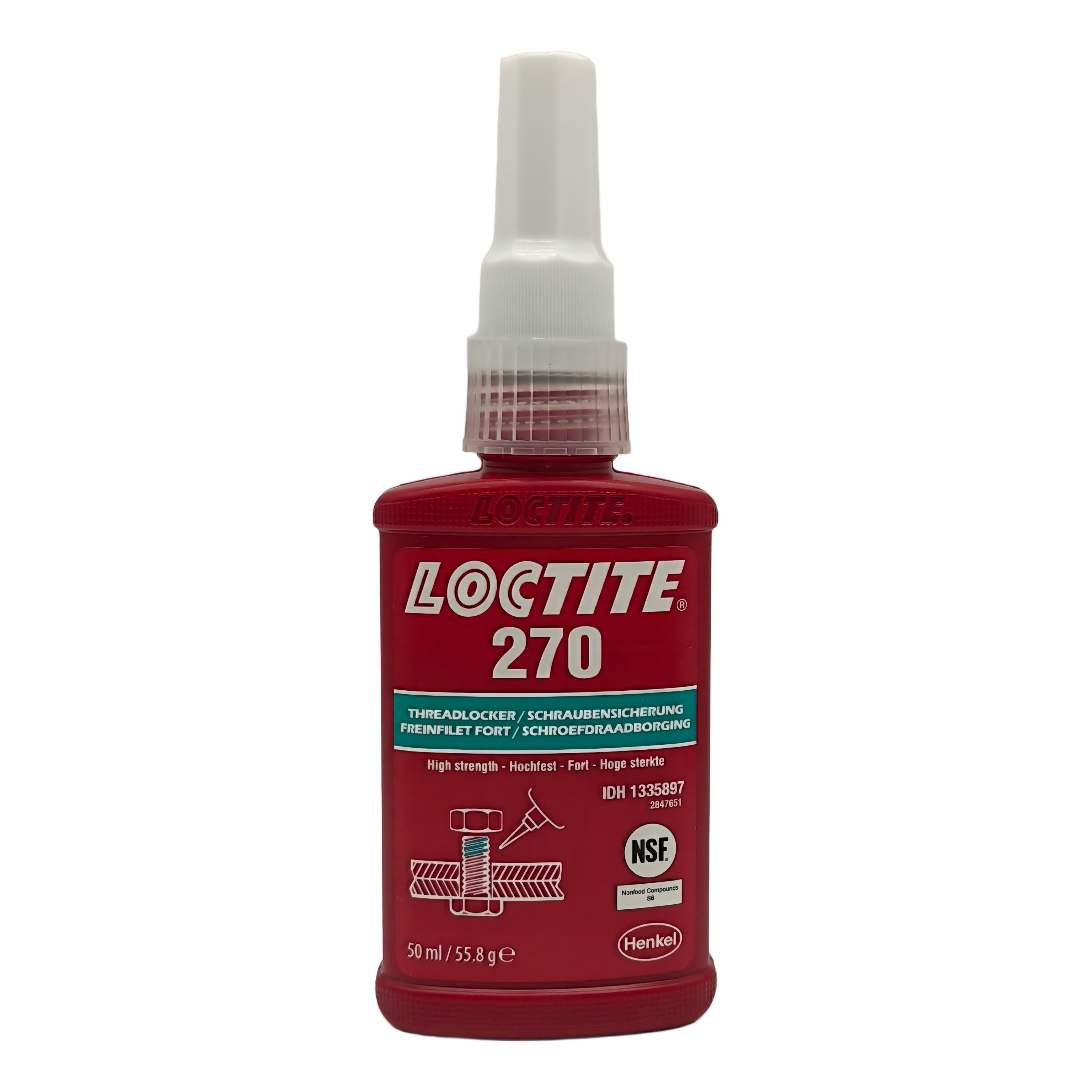乐泰LOCTITE 270 高强度耐高温永久锁固，高温强振动工况 西安咸阳汉中延安现货