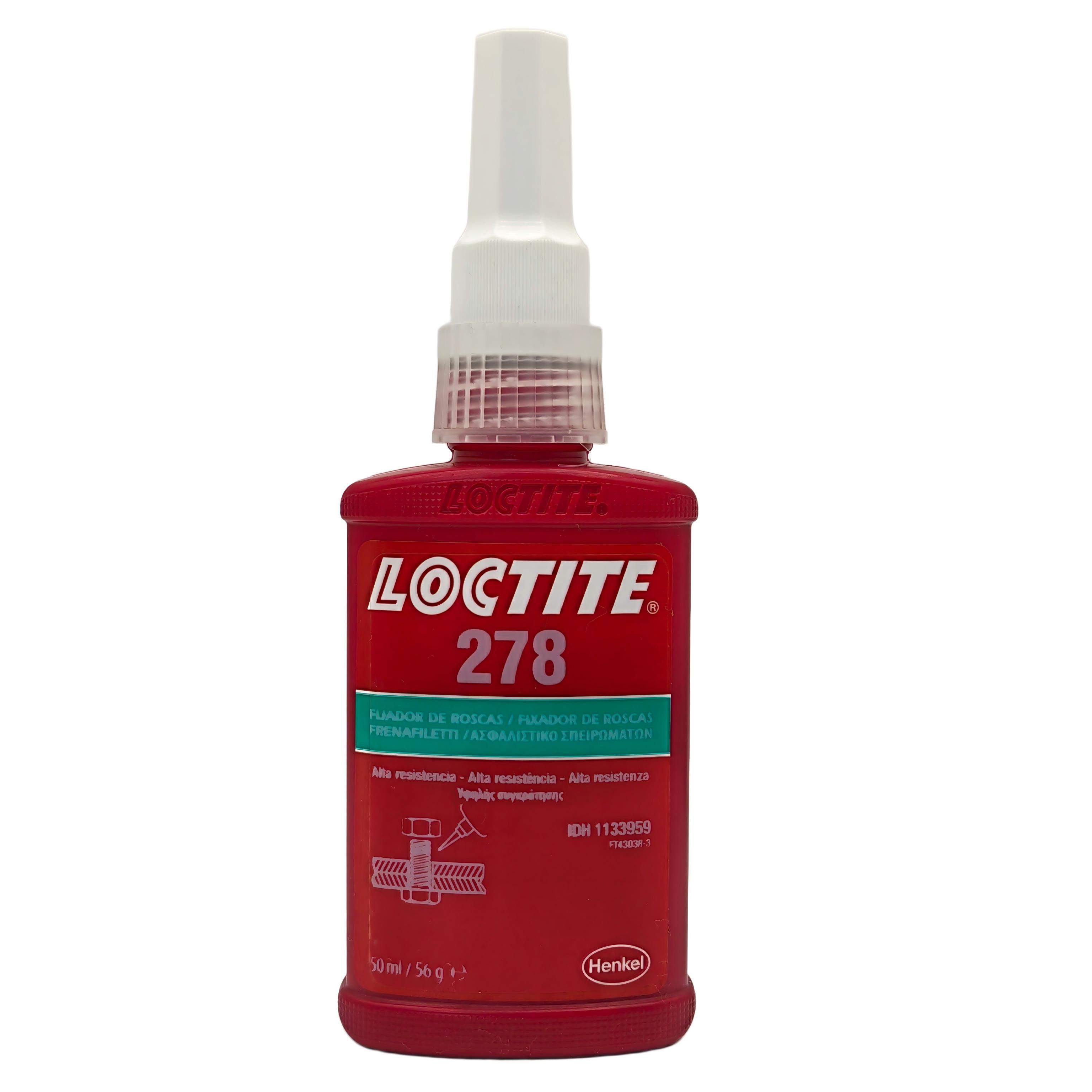 乐泰LOCTITE 278 高强度锁固剂，金属螺纹永久固定防松 西安咸阳汉中延安现货