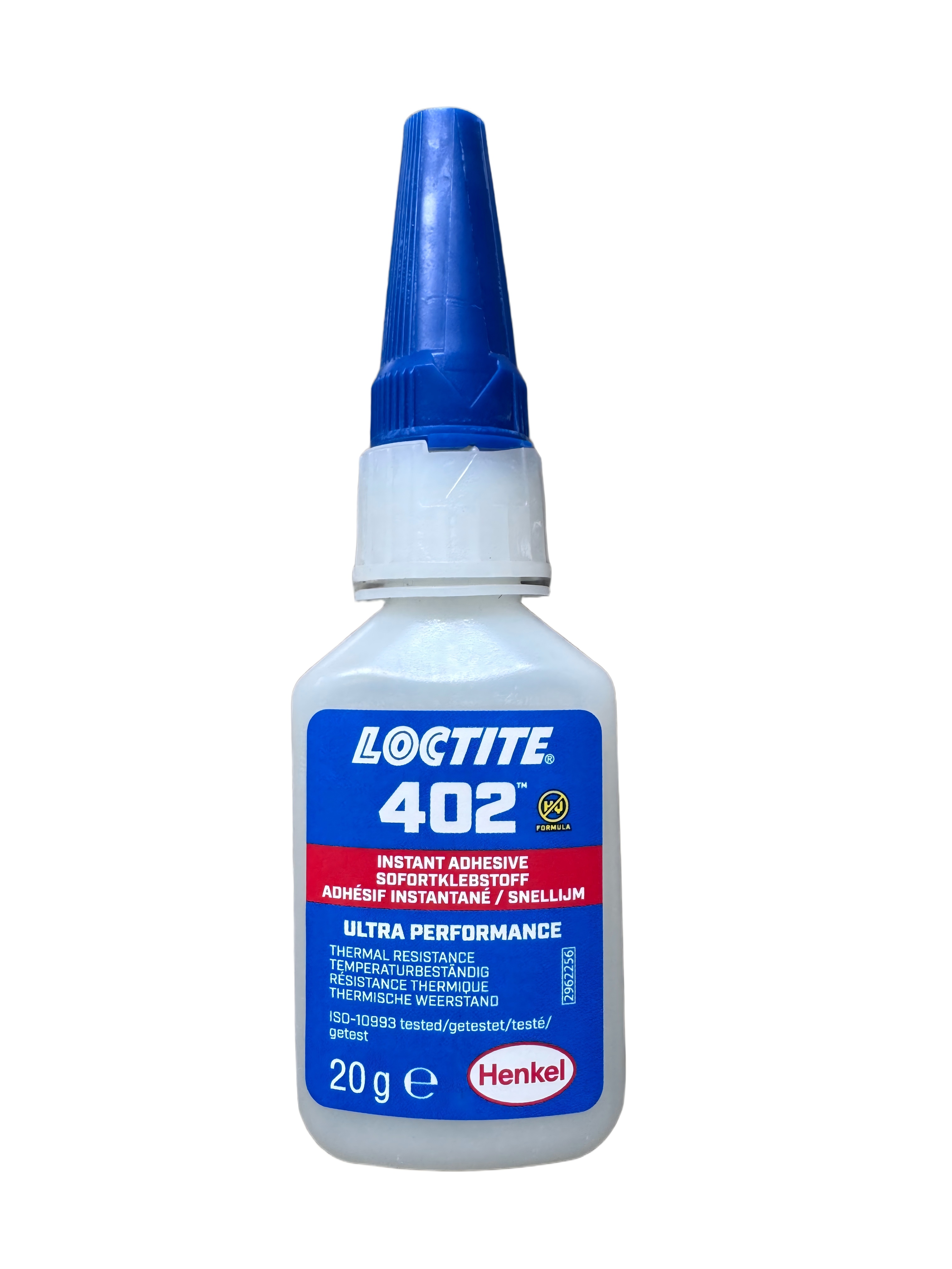 乐泰LOCTITE 402 低粘度配方，可渗入细小间隙与多孔材质快速固化 西安咸阳汉中延安现货