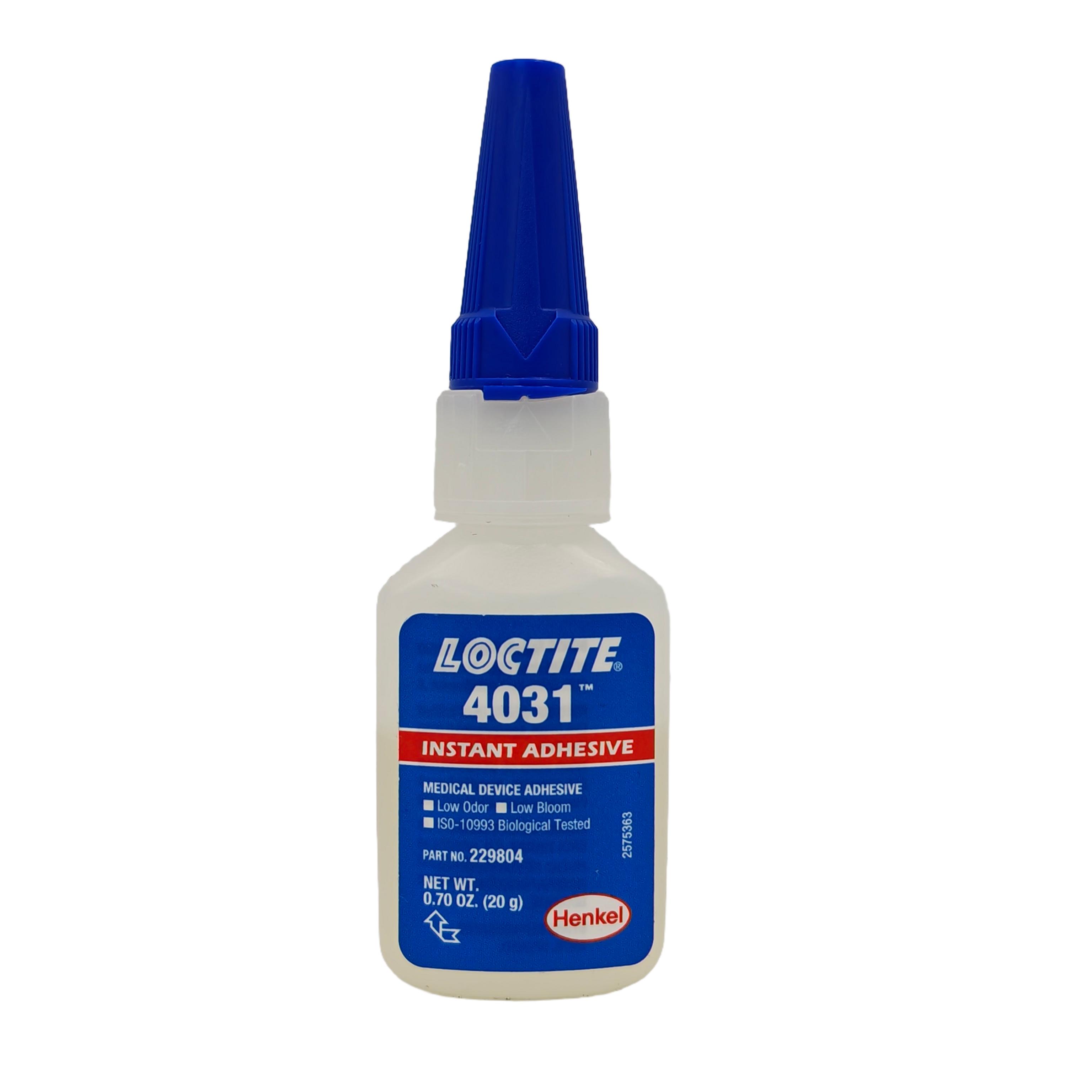 乐泰LOCTITE 4031 耐高温工业瞬干胶，高温工况结构固定 西安咸阳汉中延安现货