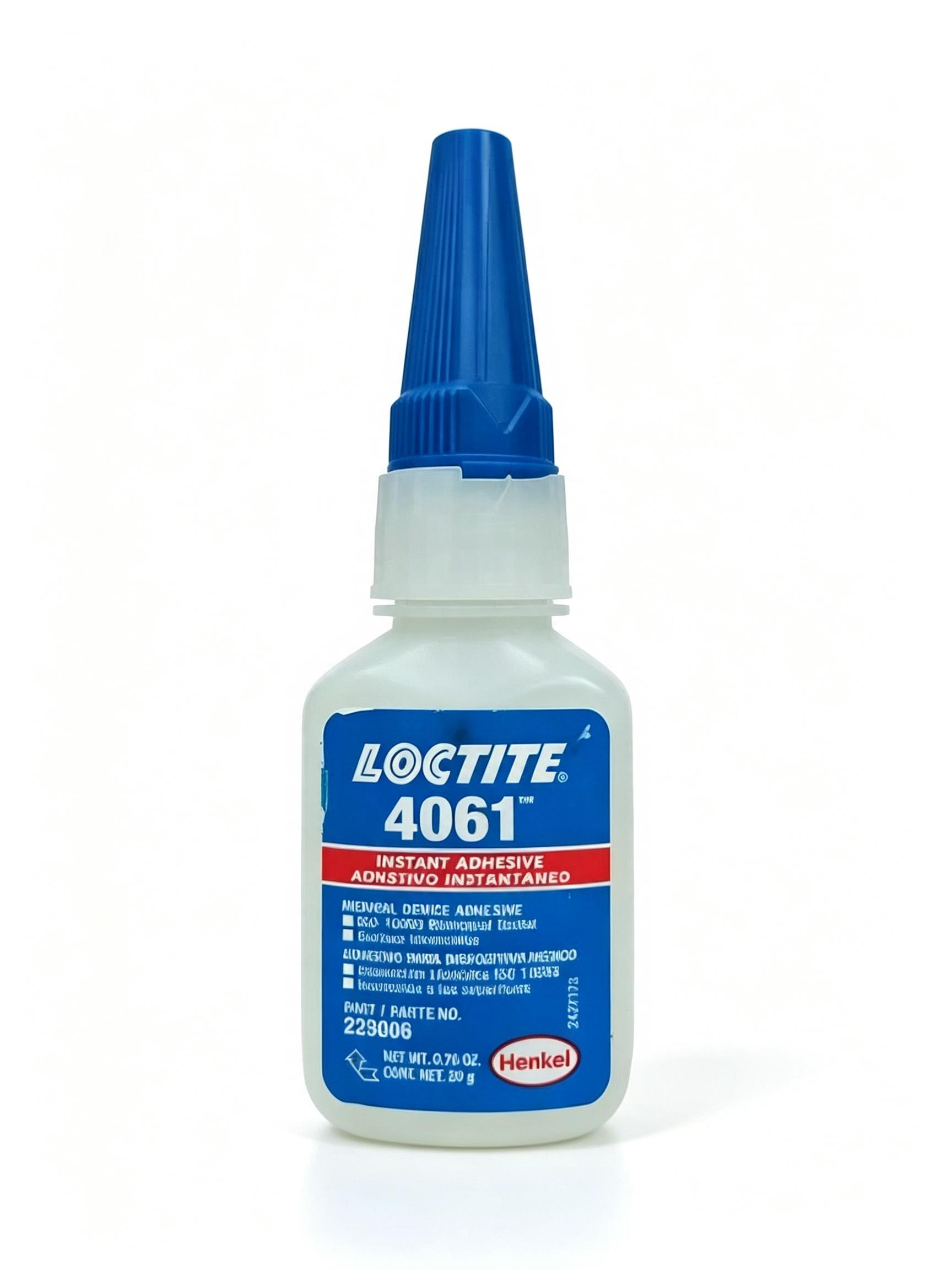 乐泰LOCTITE 4061 阻燃配方工业瞬干胶，满足阻燃安全要求 西安咸阳汉中延安现货