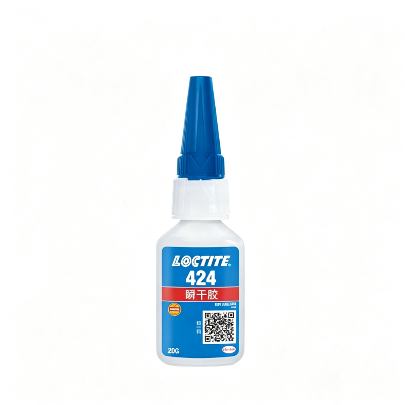 乐泰LOCTITE 424 低气味低白化配方，外观件装配残留痕迹小 西安咸阳汉中延安现货