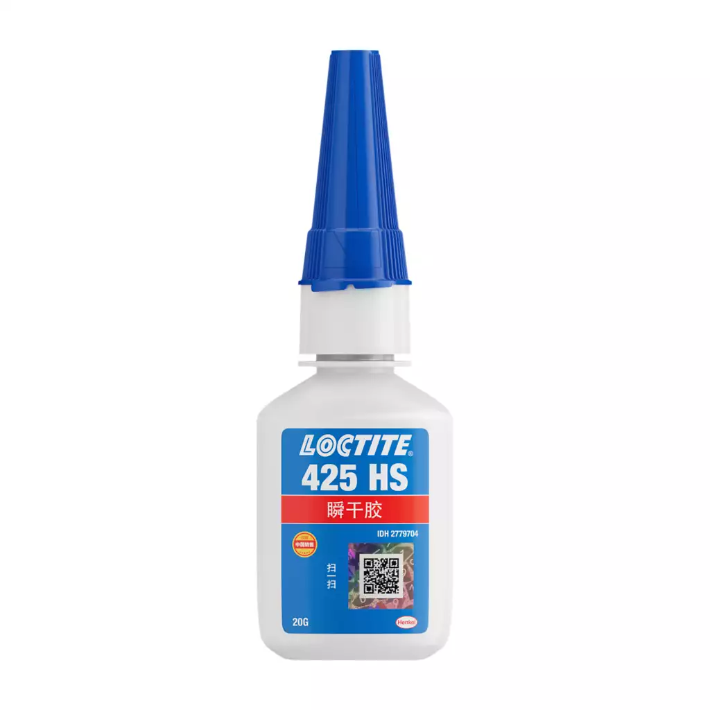 乐泰LOCTITE 425 凝胶型瞬干胶，垂直面与顶部立面施工不流淌 西安咸阳汉中延安现货