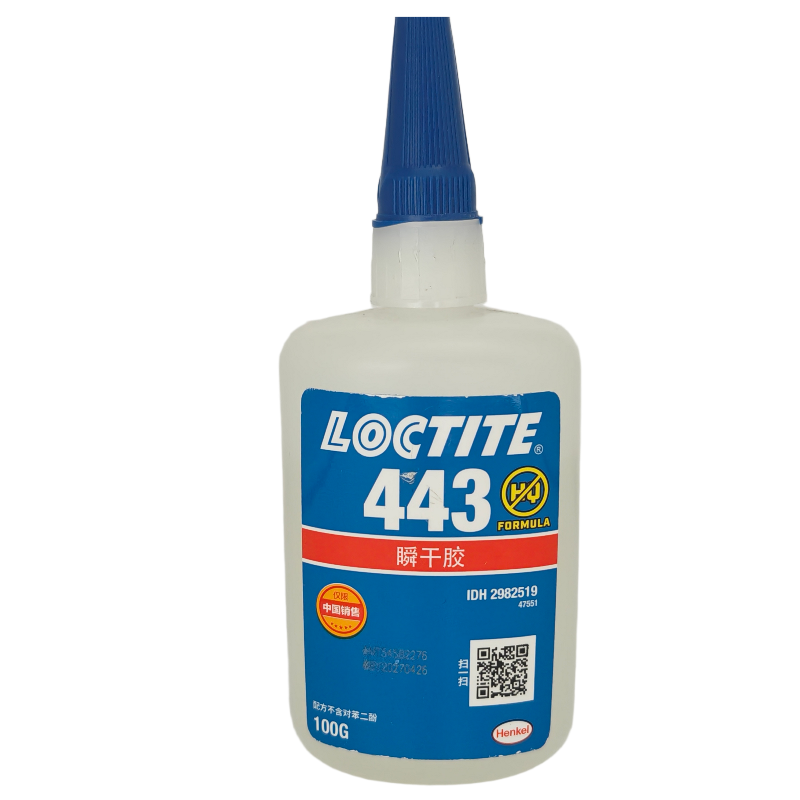 乐泰LOCTITE 443 耐热型瞬干胶，耐受一定高温工况 西安咸阳汉中延安现货