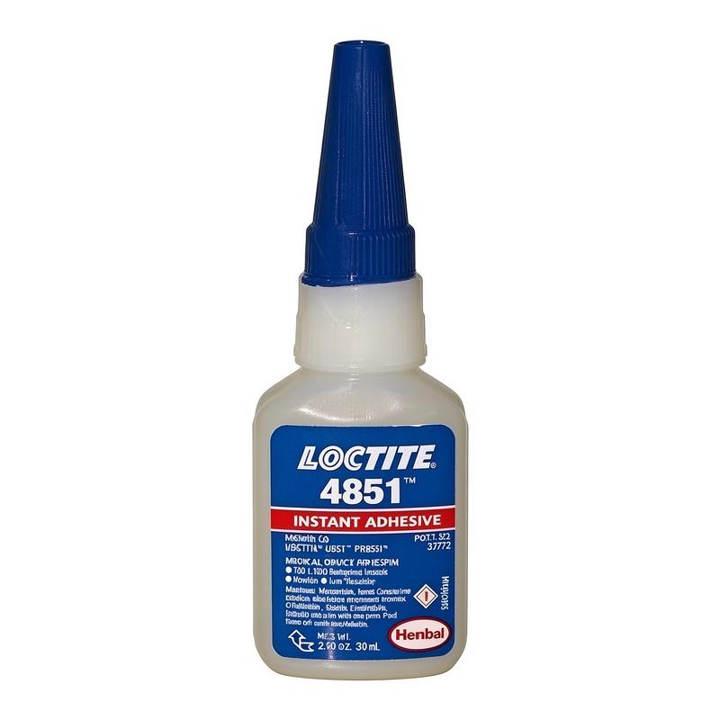 乐泰LOCTITE 4851 增韧结构型瞬干胶，抗冲击受力结构粘接 西安咸阳汉中延安现货