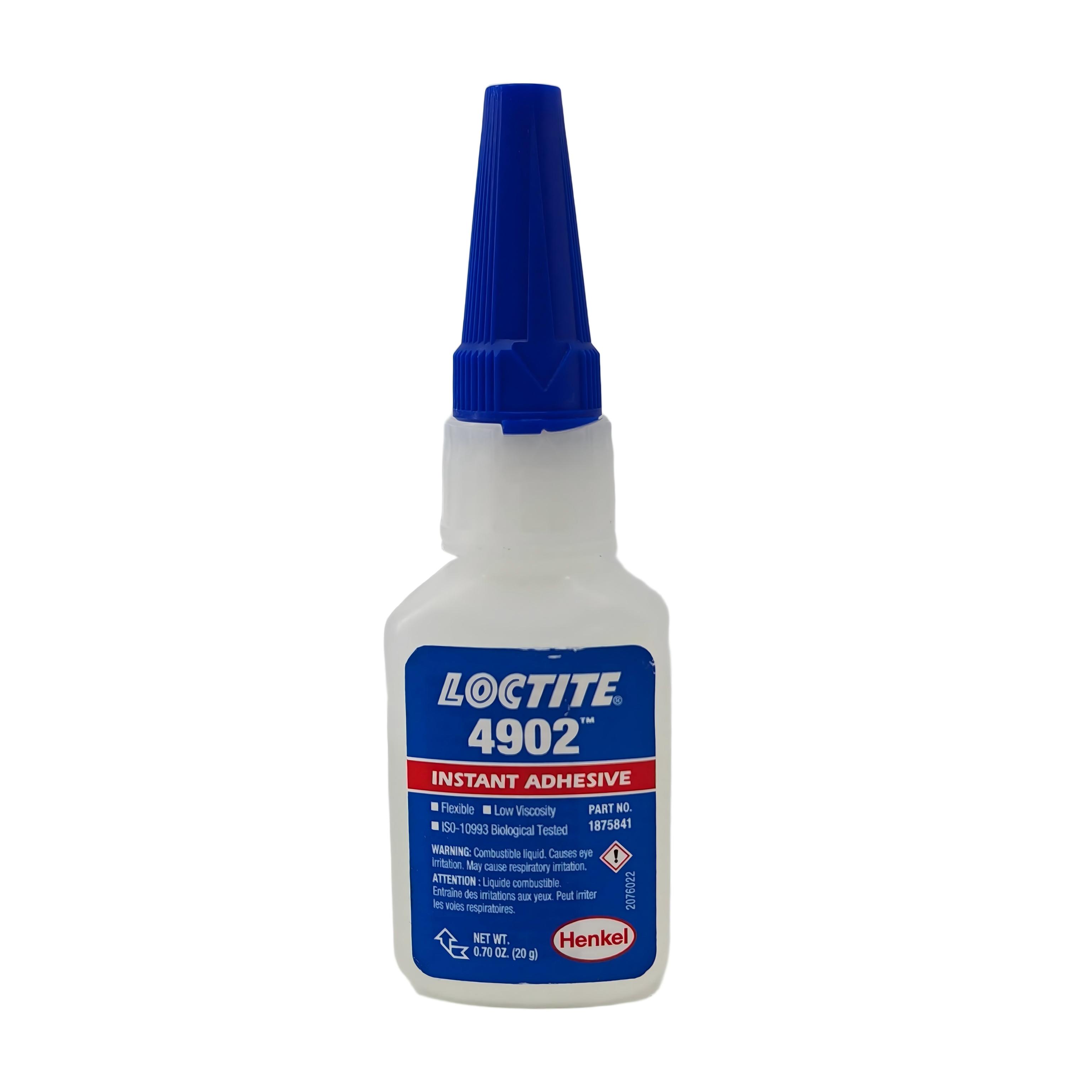 乐泰LOCTITE 4902 大间隙填充型工业瞬干胶，粗糙表面粘接 西安咸阳汉中延安现货
