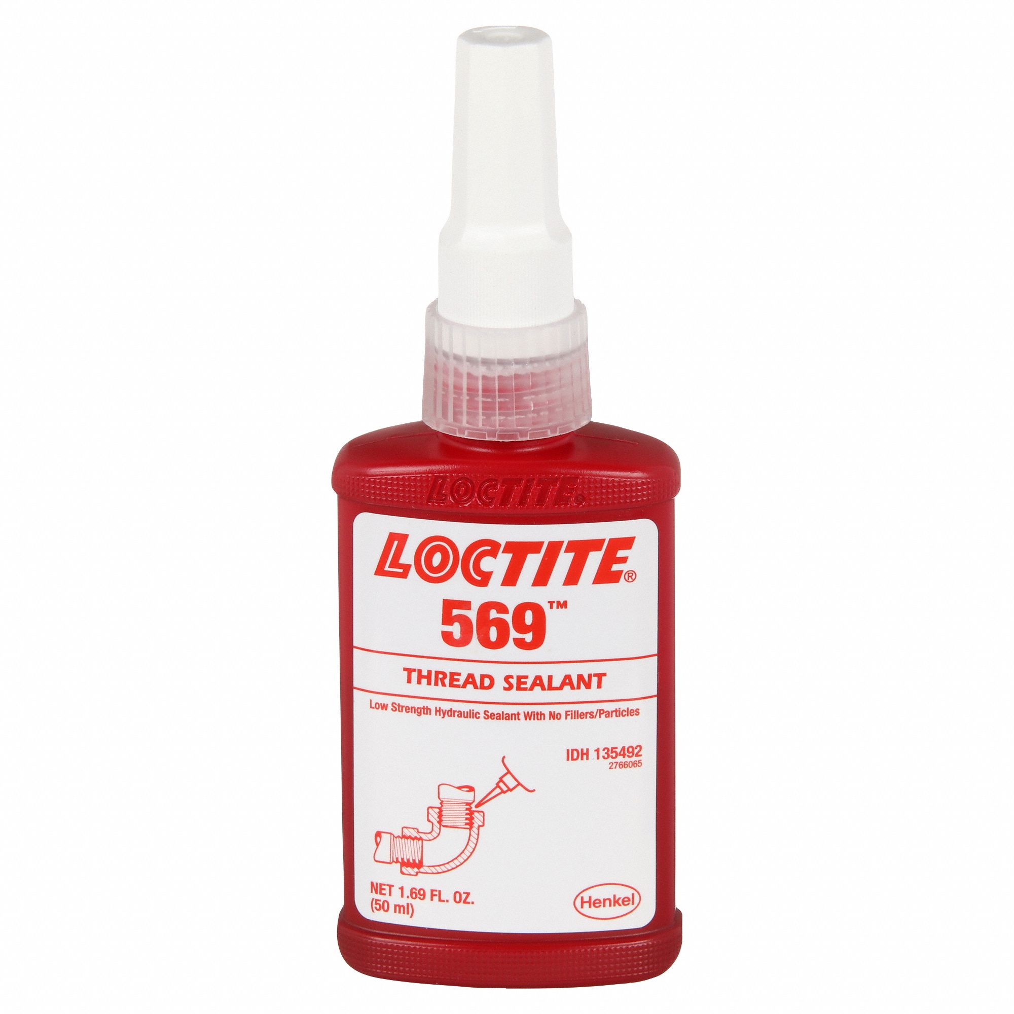 乐泰LOCTITE 569 耐介质型管路密封胶，耐化学介质侵蚀 西安咸阳汉中延安现货